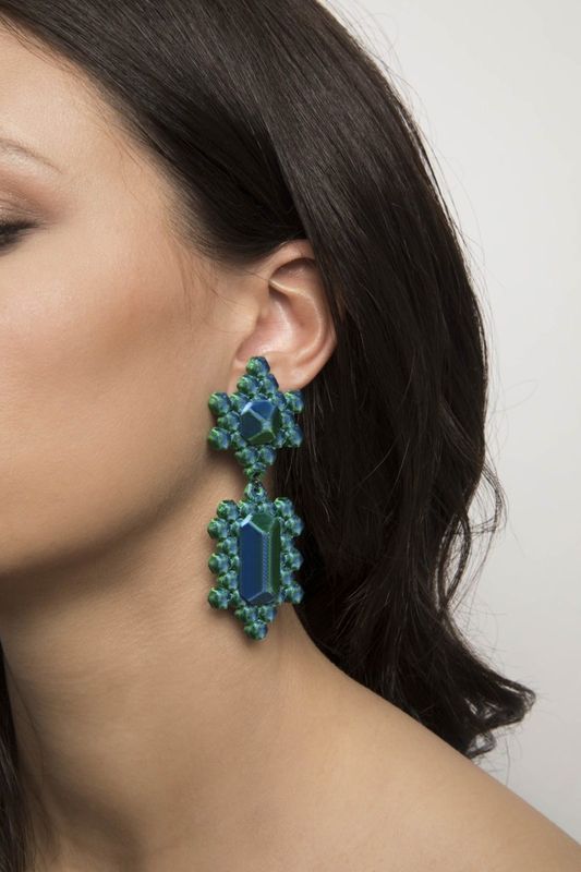 Stones Earrings, Aurora