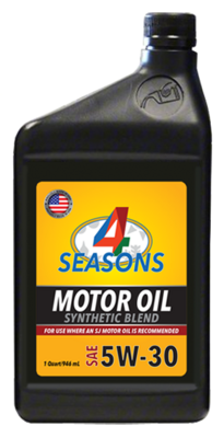 4 Seasons Motor Oil Synthetic Blend SAE 5W30 6qt/cs