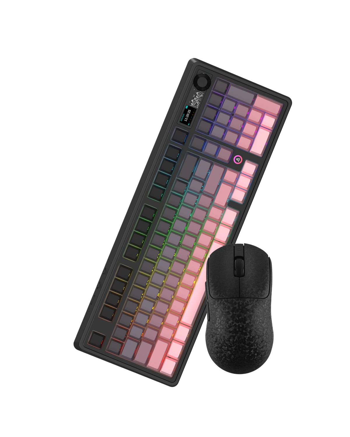 AK980 PRO V2 GRADIENT + AJ199 CARBON BLACK