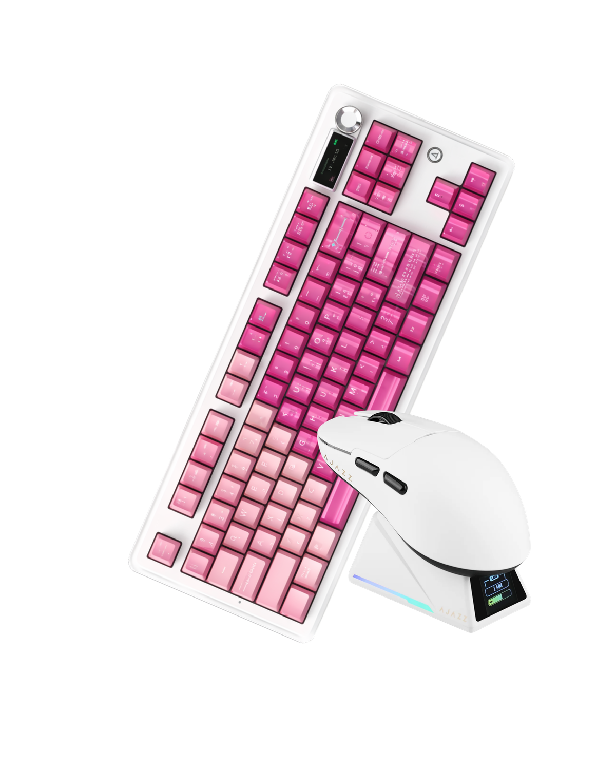 MK87 PINK + AJ159 APEX PRO WHITE