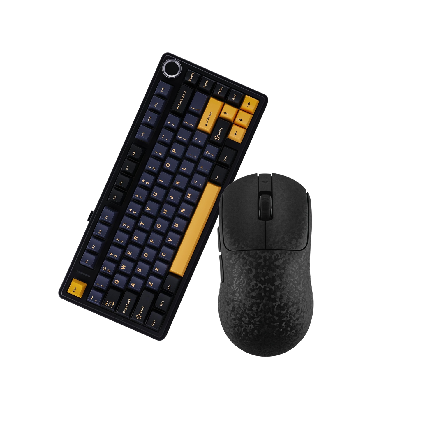 AULA F75 BLACK + AJ199 CARBON