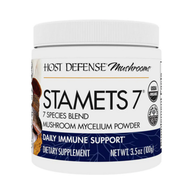 HOST DEFENSE Stamets 7® Mushroom Mycelium Powder 3.5 oz