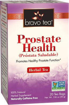 Bravo Tea Prostate Health Herbal Tea (caffeine free, gluten free, no added preservatives, non gmo, vegan)