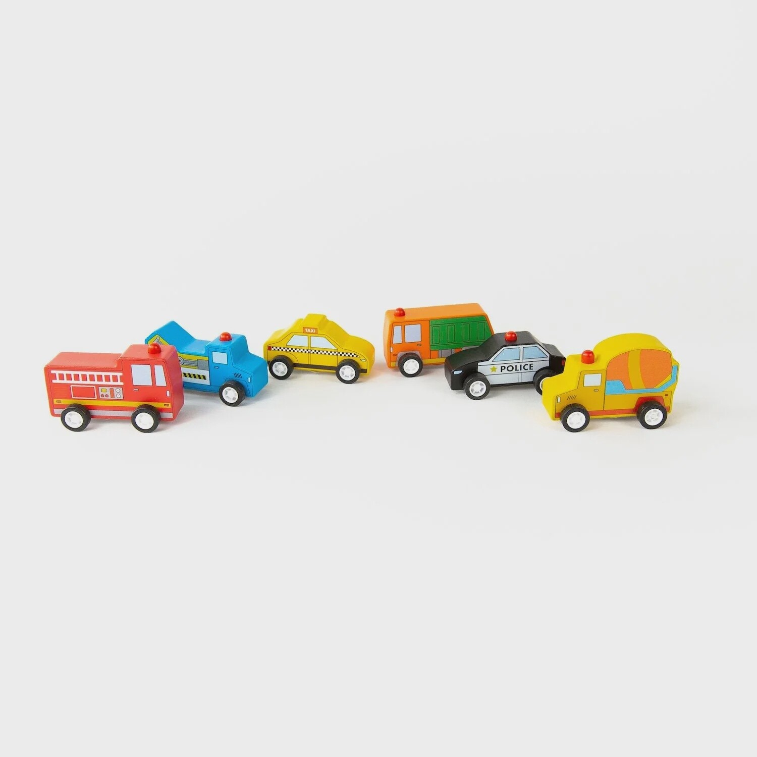 Pull Back Toy - Around Town Cars