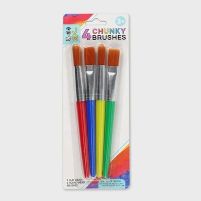 Chunky Brushes - 4 Pack