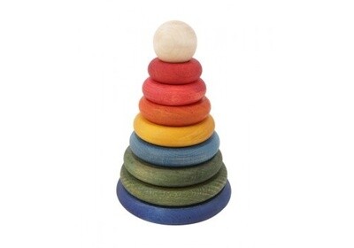 Stacking Montessori Toy Stacker Rainbow