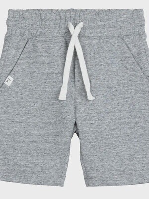 French Terry Shorts - Heather Grey
