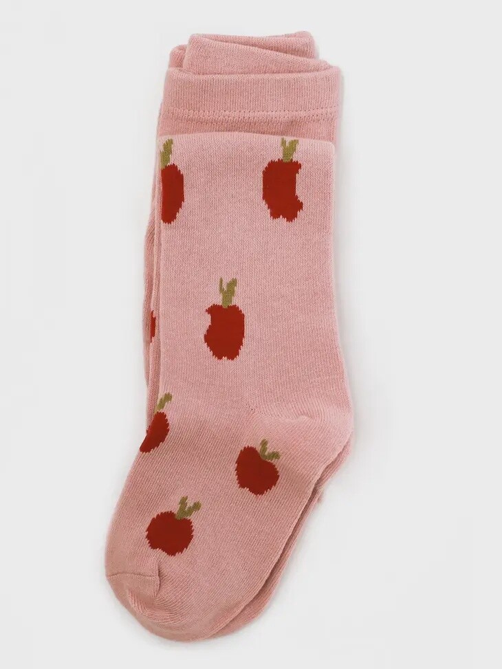 Baby/Toddler Knit Tights, Size: 0-6M, Colour: Apples