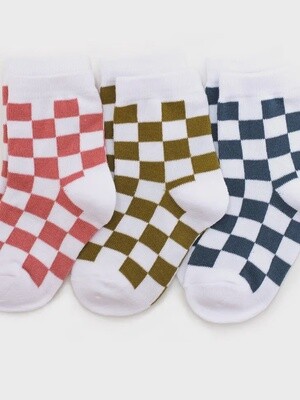 Baby/Toddler Midi Socks - 3 Pack