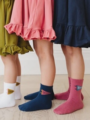 Kids Midi Socks - 3 Pack