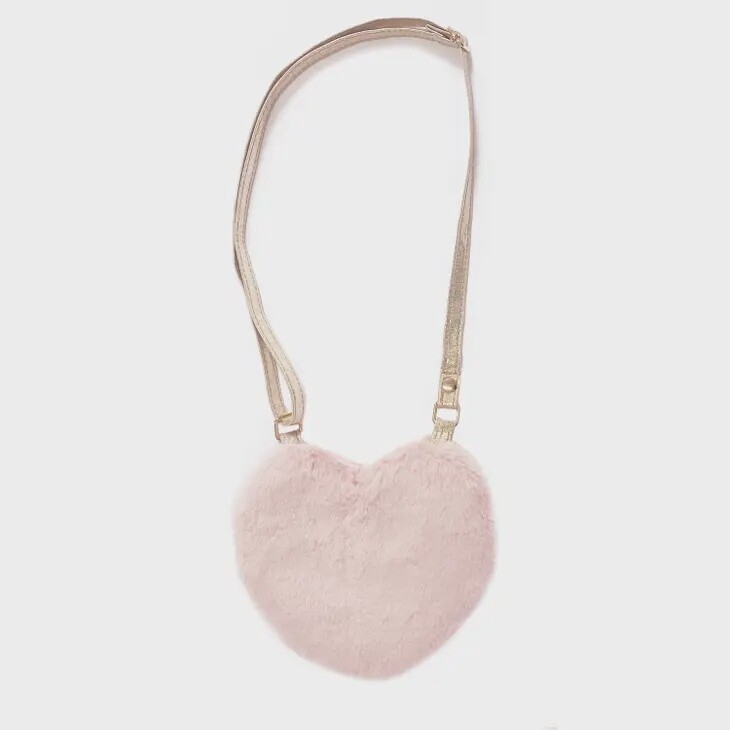 Pink Love Heart Bag