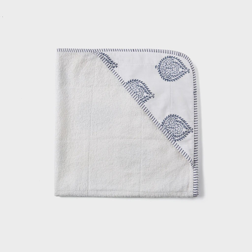 Cotton Hooded Towel, Colour: Fort