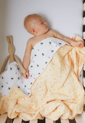 Reversible Snug Baby Blanket