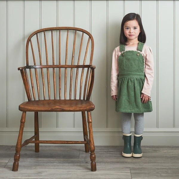 Cleo Corduroy Dress - Green