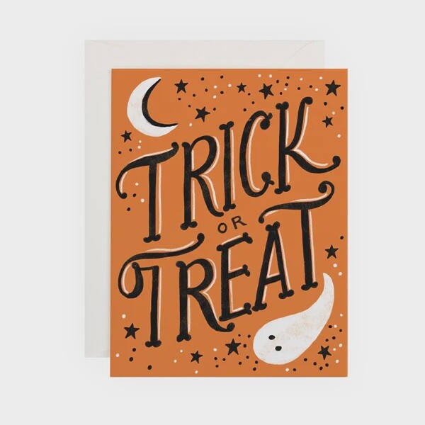 Greeting Card - Trick or Treat