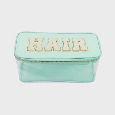Clear Hair Cosmetic Bag