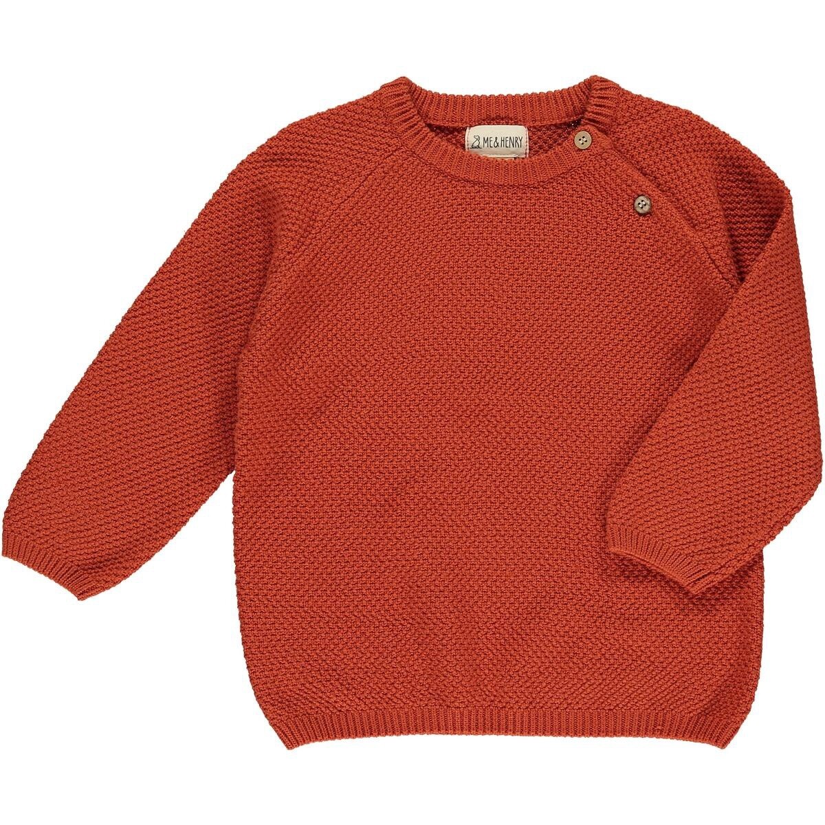 Roan Toddler Sweater, Colour: Rust, Size: 2-3Y
