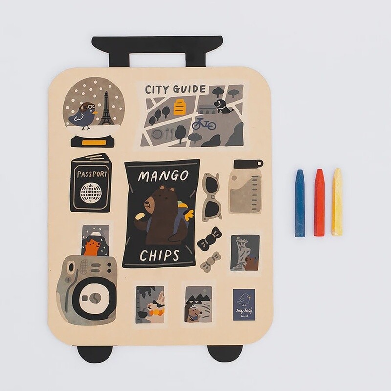 Jumbo Paper Coloring Book, Colour: Suitcase