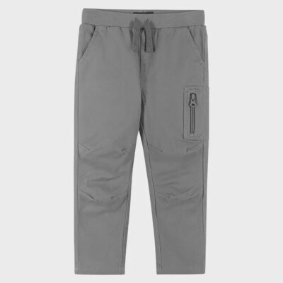 Twill Zip Pocket Toddler Pants