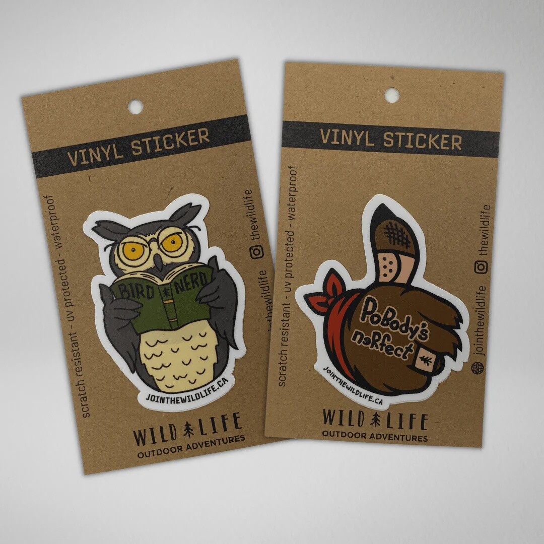 Outdoor Stickers - 2 Pack