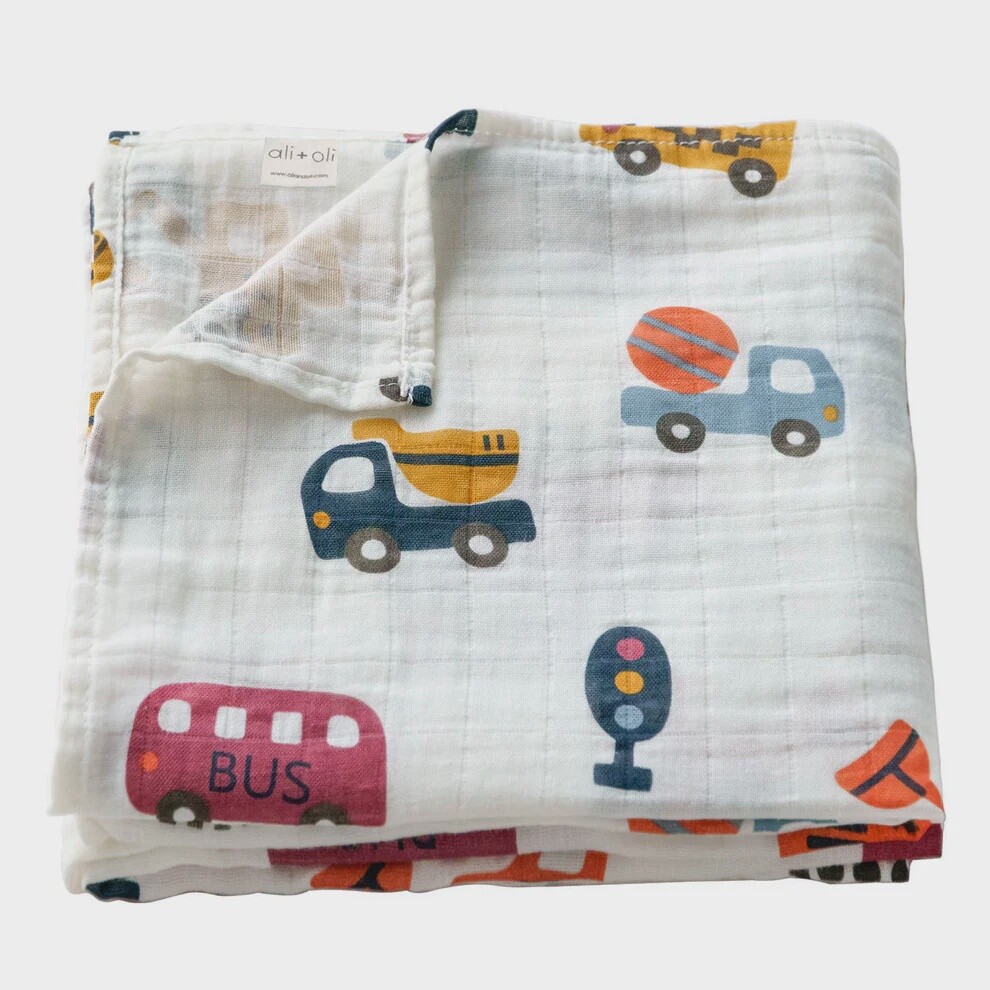 Muslin Swaddle Blanket - Transport