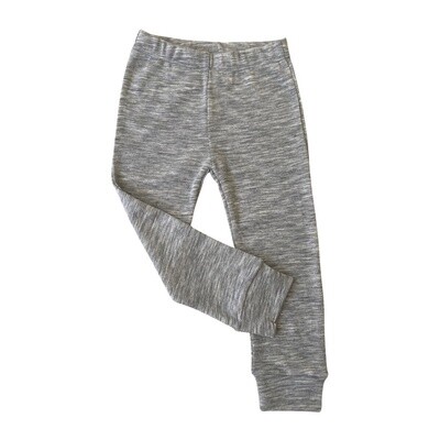 Toddler/Kids Merino Leggings - Grey Marle