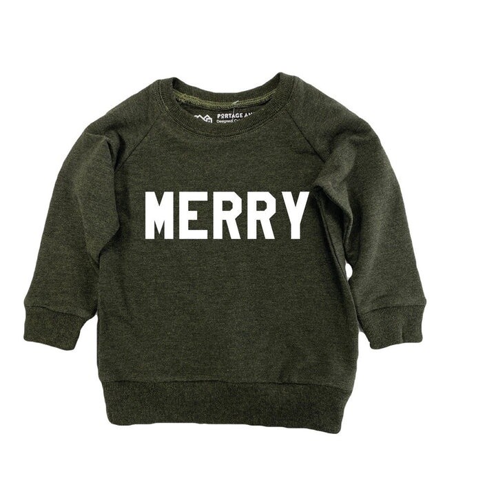 Merry Sweatshirt - Forest