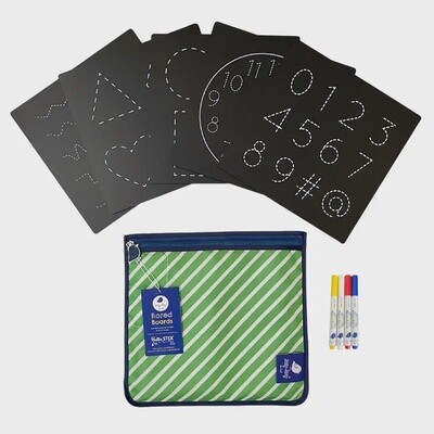 Dry Erase Montessori Chalk Boards - Set of 5