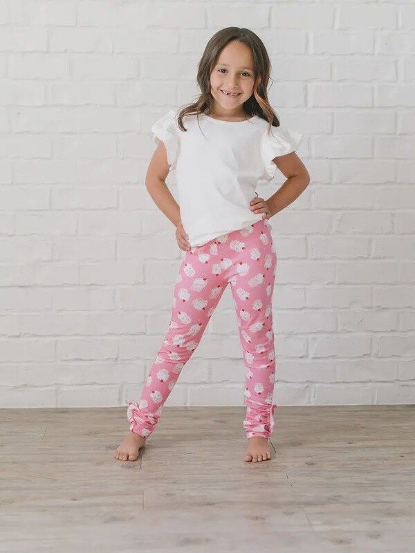 Flutter Tee in White