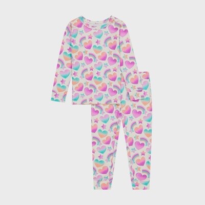 Valentine's Toddler Pajama Set - True Love Always