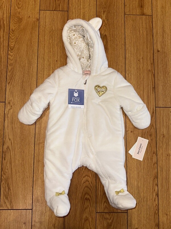 New with Tags - Juicy Couture - Snowsuit - 0-3M - PWE638