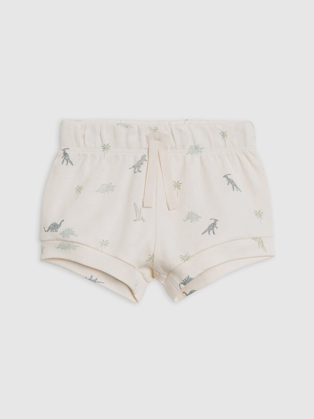 Baby Organic Cotton Havana Shorts - Dino