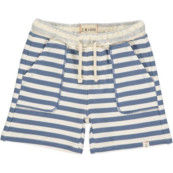 Toddler/Kids Jersey Shorts - Blue Stripe