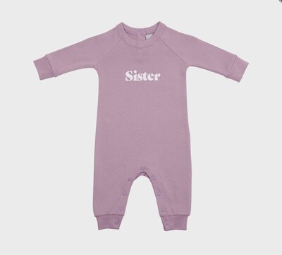 Sister Baby Jumpsuit - Violet