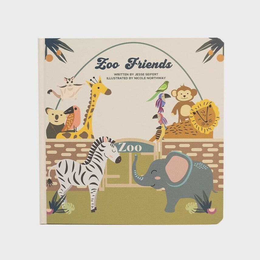 Board Book - Zoo Friends