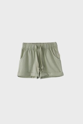 Toddler Cotton Shorts - Green