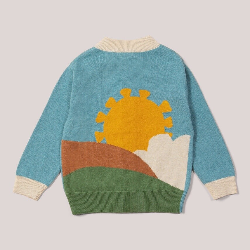 Baby/Toddler Knitted Cardigan - Sunshine