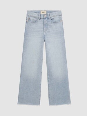 Lily Wide Leg Jeans - Poolside