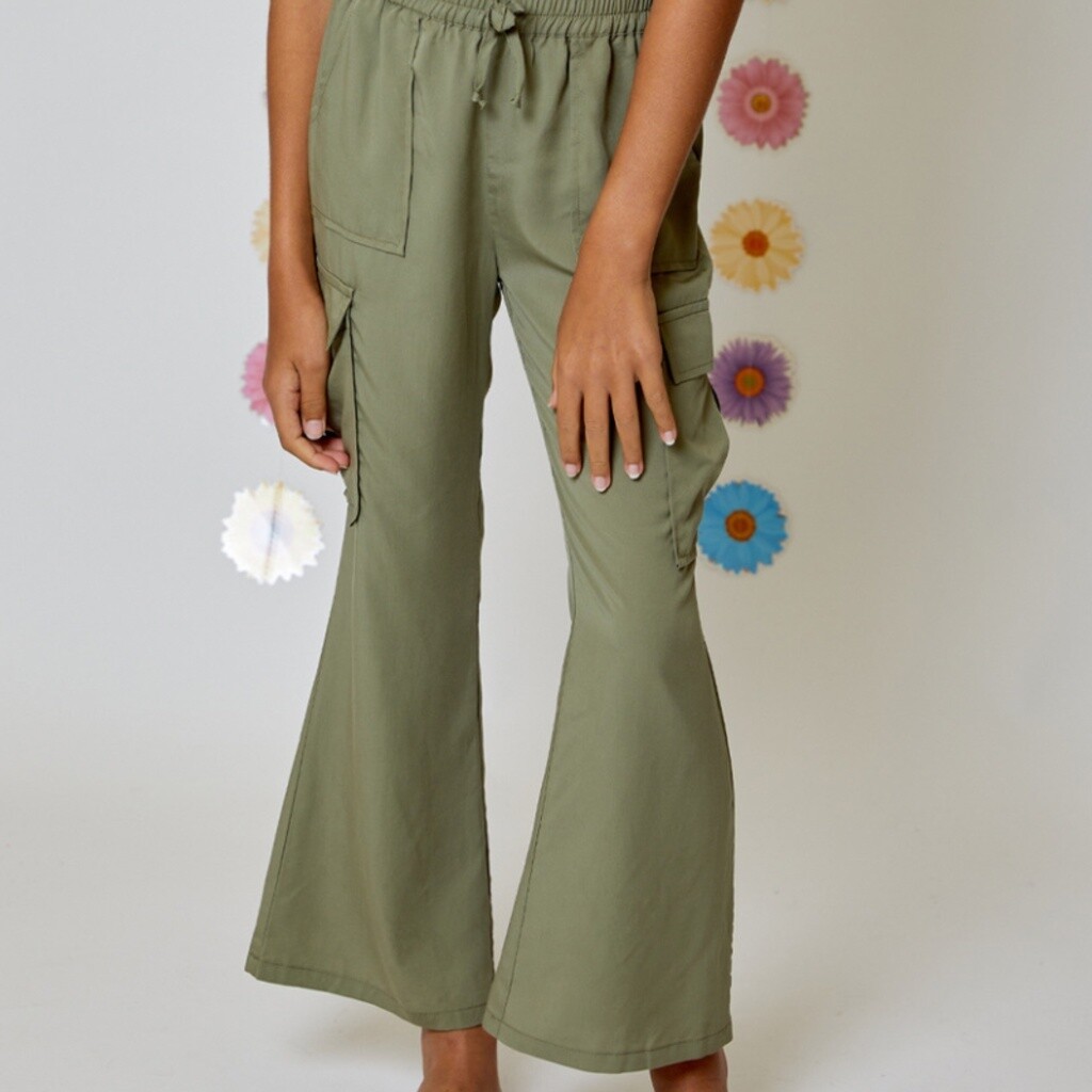 Relaxed Cargo Pant - Artichoke Green