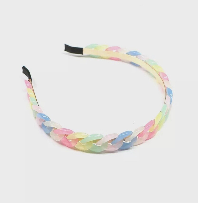 Pastel Chain Headband