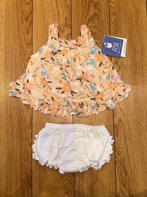 Used - RuffleButts - Sleeveless Set - 3-6M - PWE938
