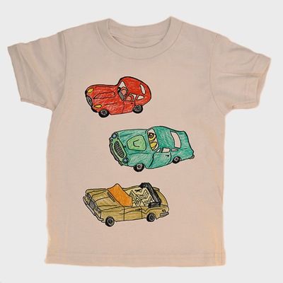 Toddler/Kids Short Sleeve Tee - Cars