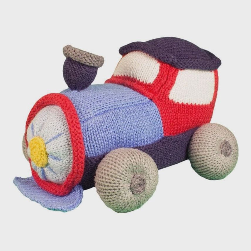 Timmy the Train Knit Toy - 7&quot;