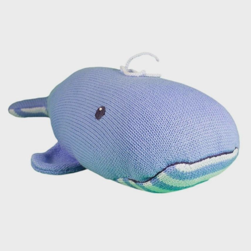 Wally The Whale Knit Doll - 14&quot;