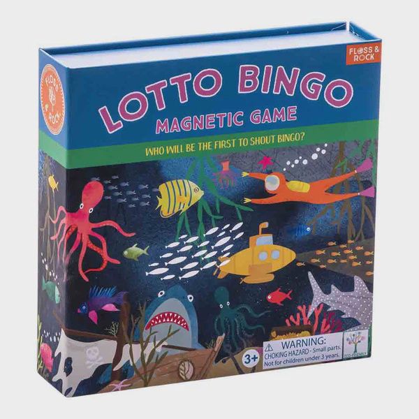 Lotto Bingo Magnetic Game - Deep Sea