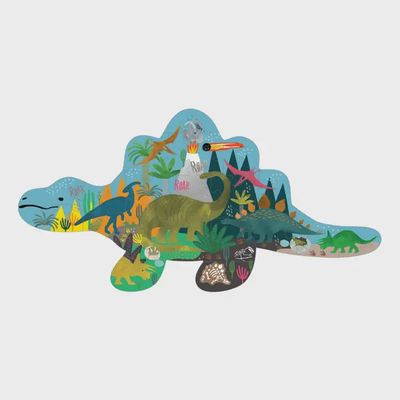 Dinosaur-Shaped Puzzle - 20 Piece
