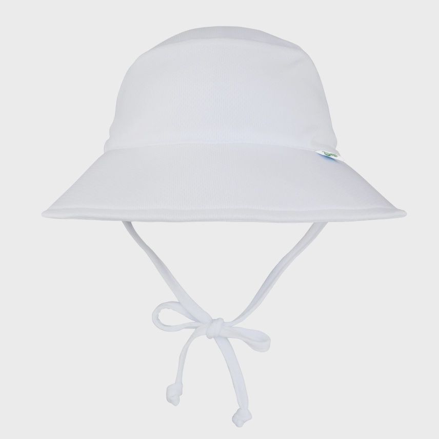 Baby UPF 50+ Breathable Bucket Hat - White