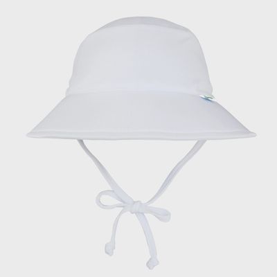 Baby UPF 50+ Breathable Bucket Hat - White