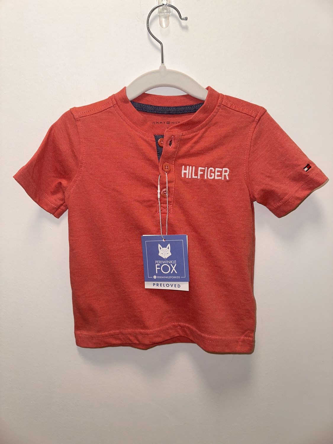 Used - Tommy Hilfiger - Short Sleeve Top - 12M - PWE1211