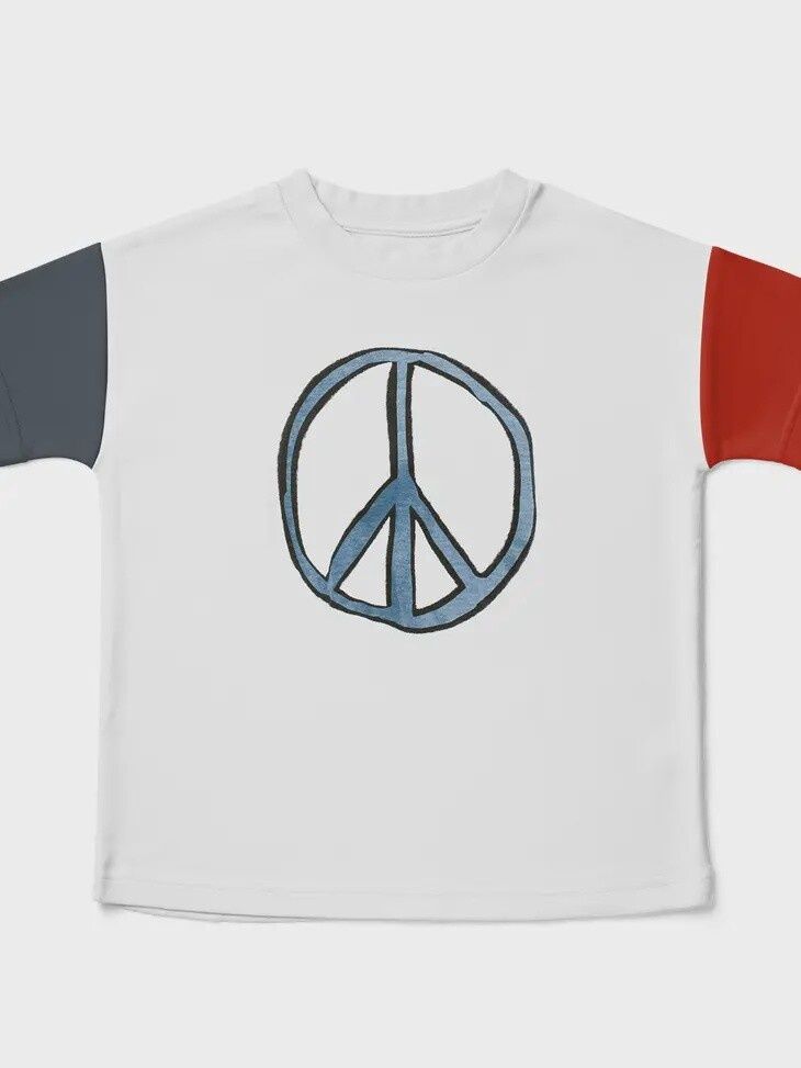 Viscose Bamboo Organic Cotton T-shirt - Party in the USA